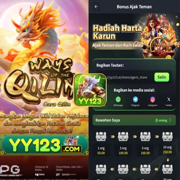YY123 Masuk Resmi 2026 Aplikasi